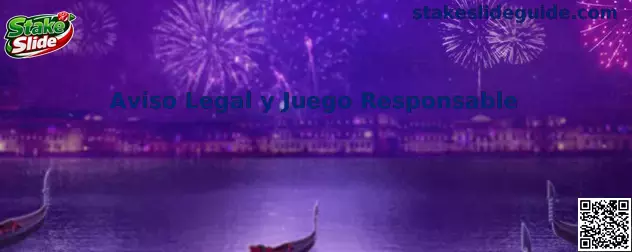 Aviso legal y pautas de juego responsable de Stake Slide