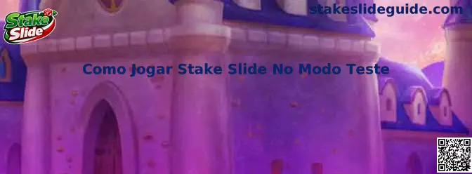 Cómo jugar Stake Slide en modo test